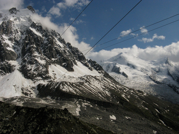 Aiguille du Midi & Mt Blanc