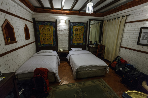 Hotel Manaslu - first room